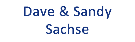 Dave & Sandy Sachse Dave & Sandy Sachse